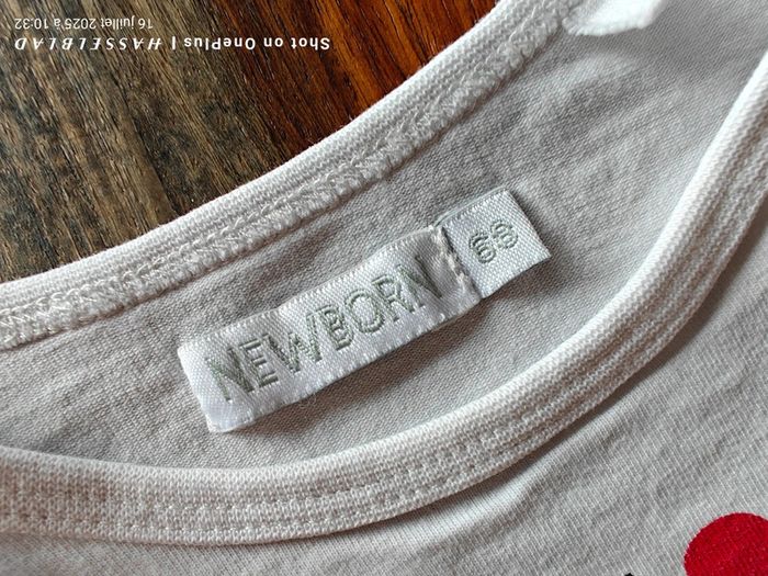 Lot 2 t shirts manches longues mama & papa - photo numéro 4