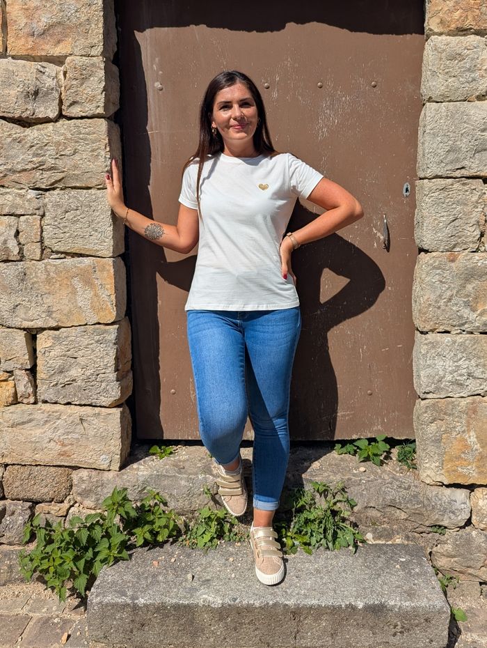 Jean slim stretch Monaco bleu moyen 
Taille 36 - photo numéro 2