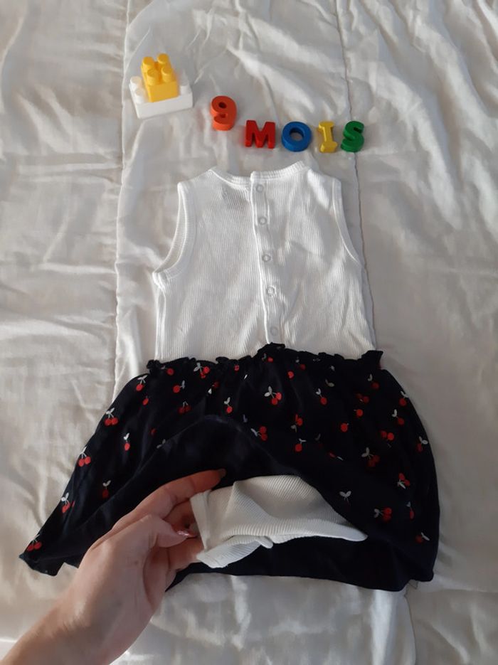 Robe été Kiabi avec cerises - 9 mois - photo numéro 3