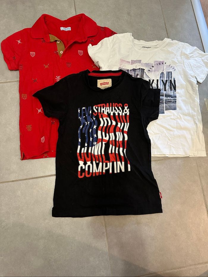 T shirt garçon 7/8 ans