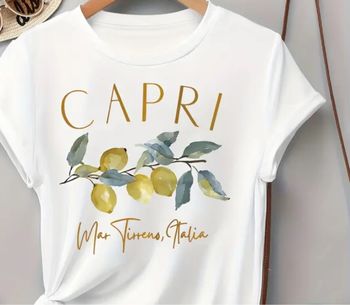 Tee shirt imprimé Capri