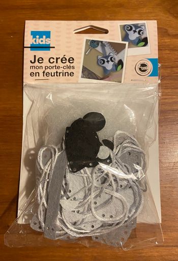 Porte-clé raton laveur à fabriquer