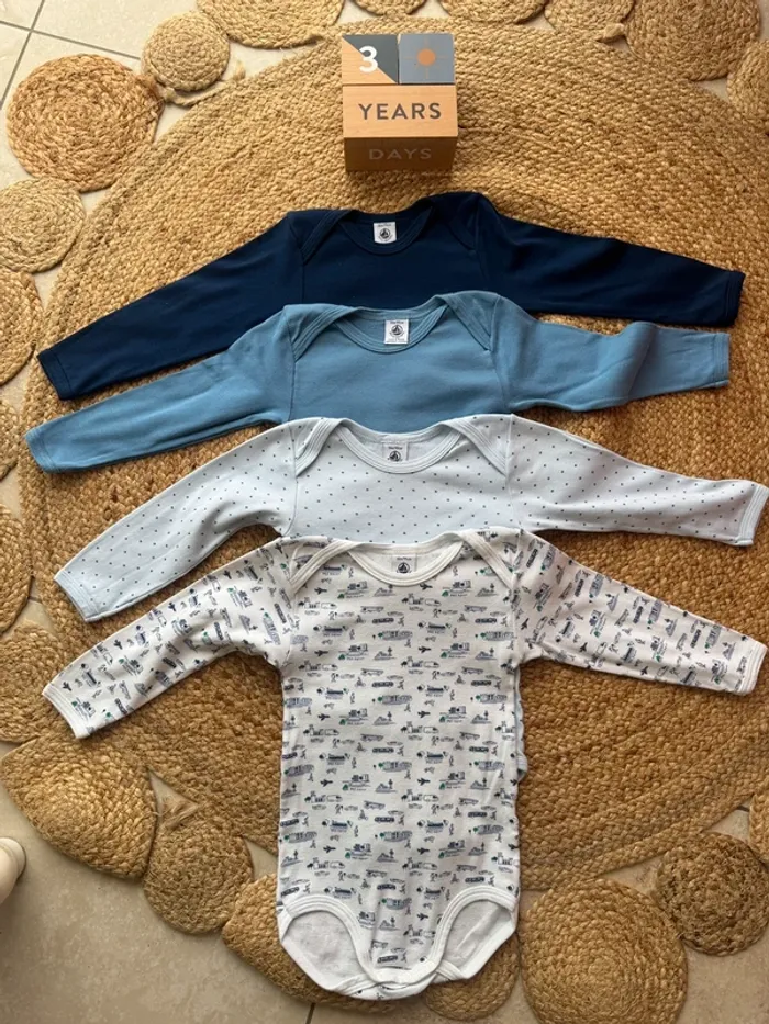 Body petit bateau garçon 36 mois