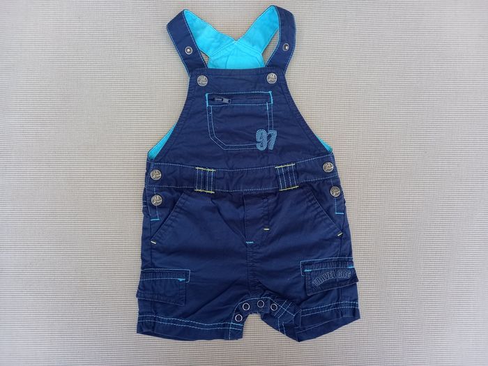 Salopette été garçon Orchestra 6mois 67cm