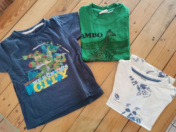 Lot de t-shirt 4ans