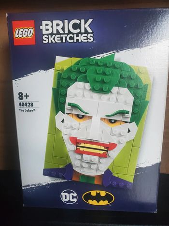 Lego Visage cadre Jocker.