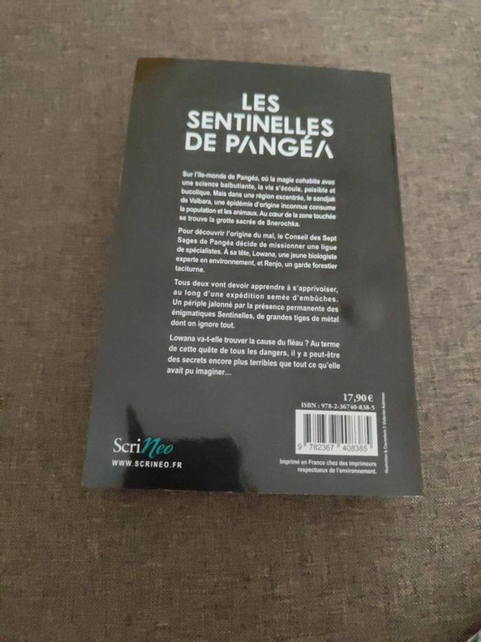 Livre les sentinelles de pangéa - photo numéro 2