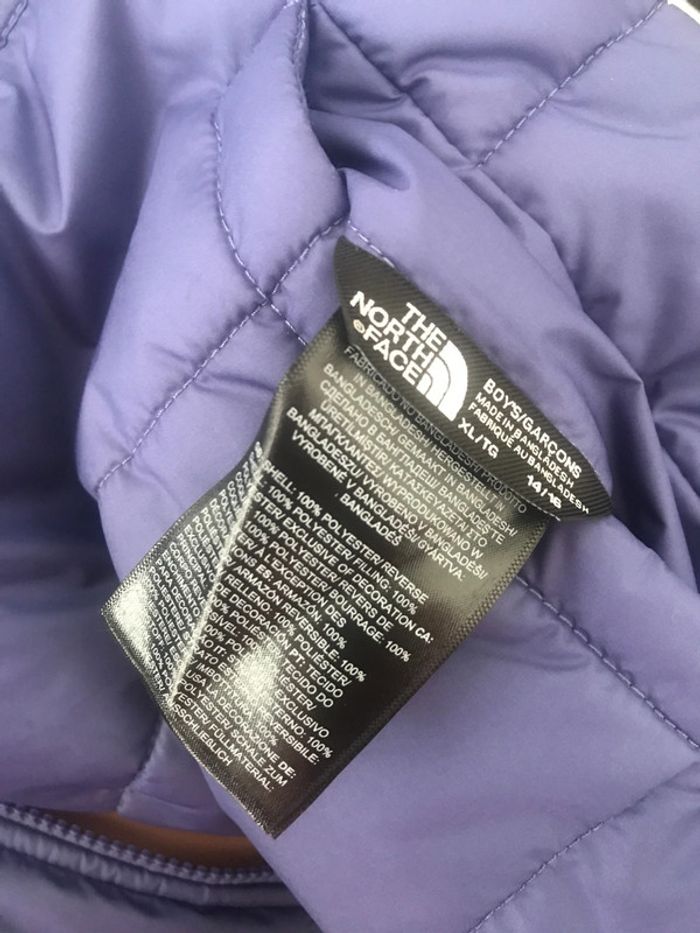 Doudoune réversible The North Face XL 14 ans - photo numéro 7