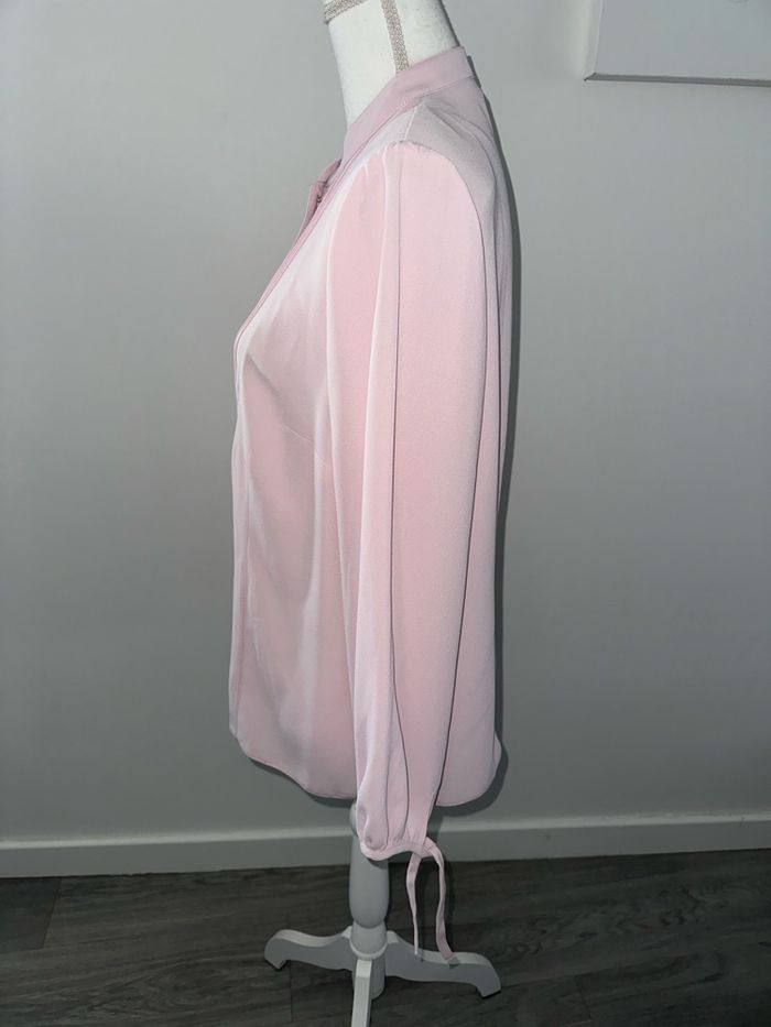 Chemisier rose poudré La Maison du Jersey t46 3XL - photo numéro 3