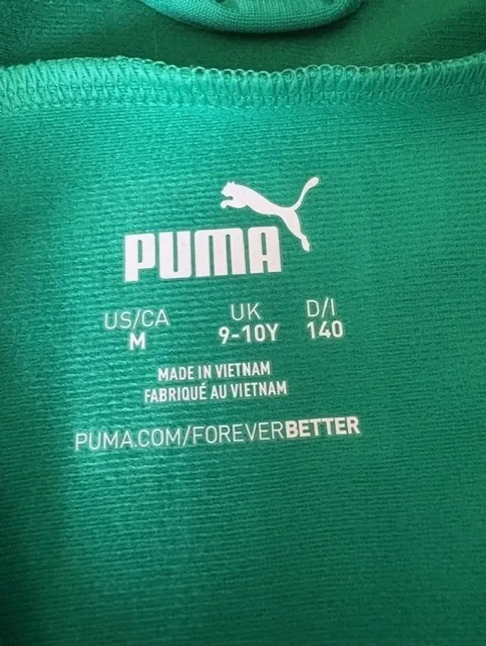 veste de training sport puma enfant drycell taille M 140 cm - photo numéro 12