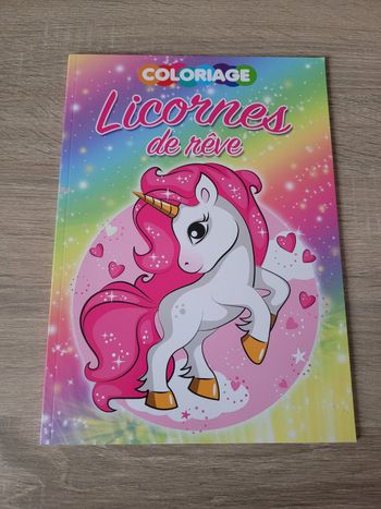 Livre de coloriages Licornes 