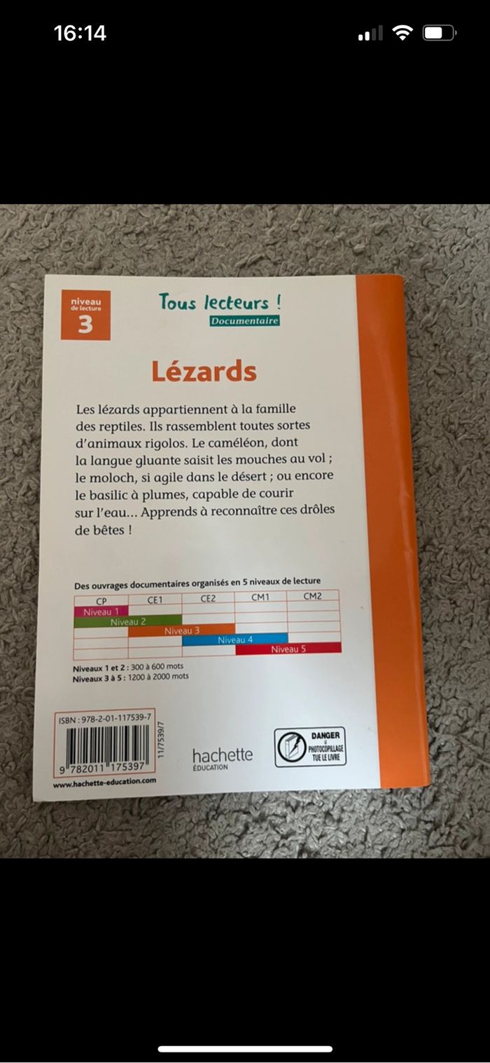 Livre sur les lézards - photo numéro 2