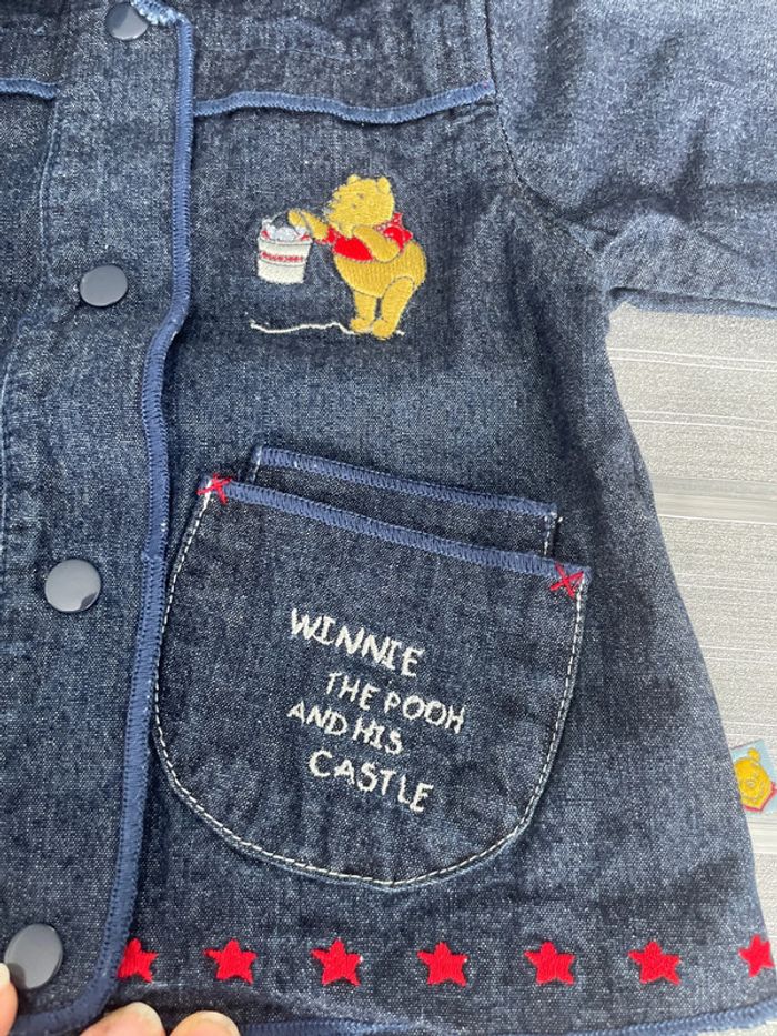 Chemise/ veste en jean Disney 6 mois - photo numéro 2