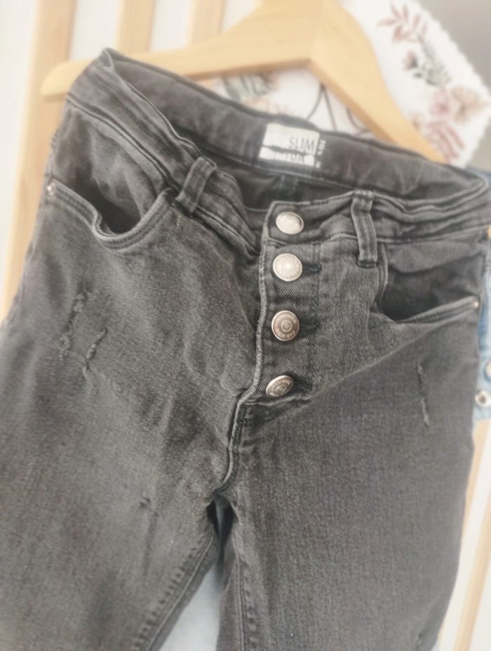 Lot jeans Kiabi 10ans - photo numéro 8