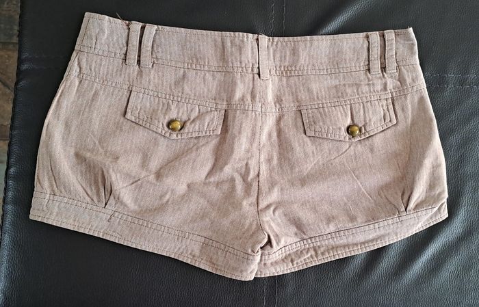 Short marron 100% coton femmes Jennyfer taille 38 - photo numéro 6