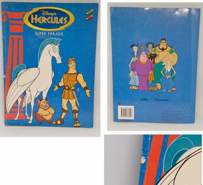 Lot Fan Disney Hercules livre coloriage jeu action PC Peinture activité cartes - photo numéro 17