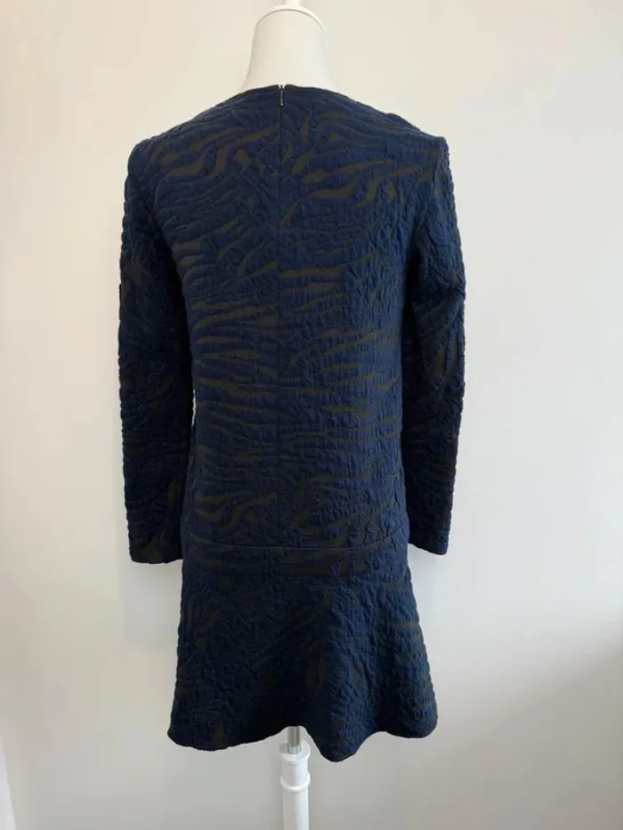 Robe Bash taille 1 soit S bleue et noire parfait état - photo numéro 5