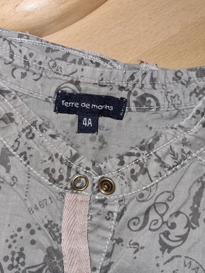 Tunique kaki Terre de Marins 4 ans - photo numéro 4