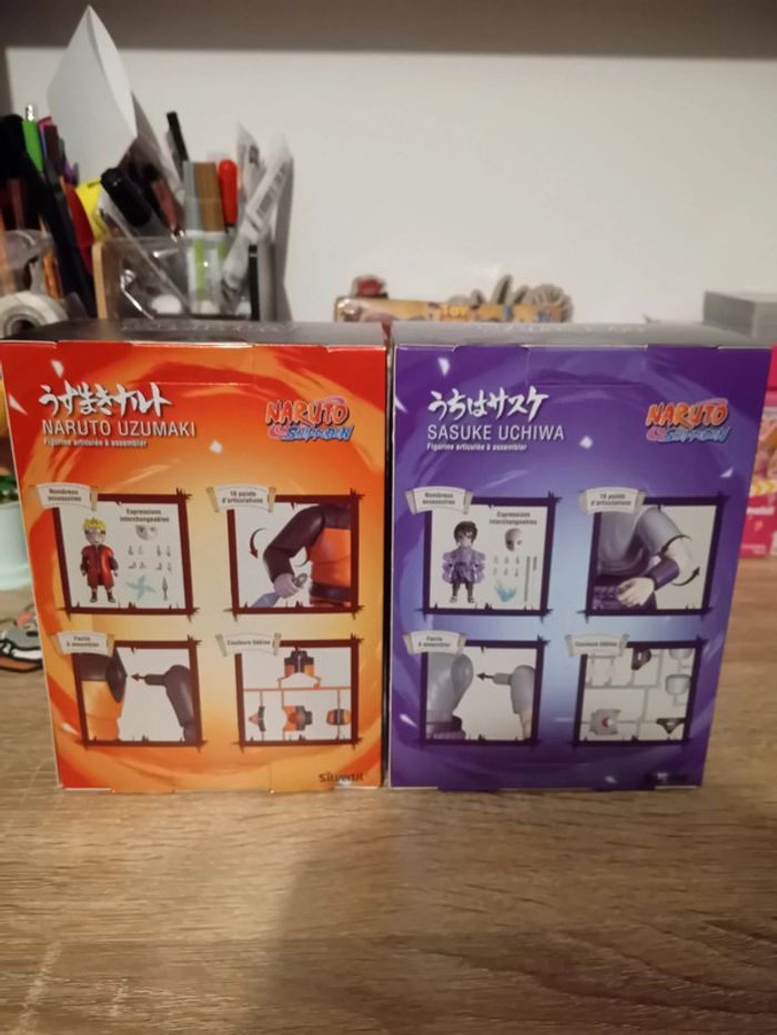 Lot de 2 figurines naruto shippuden neuves scellés - photo numéro 2