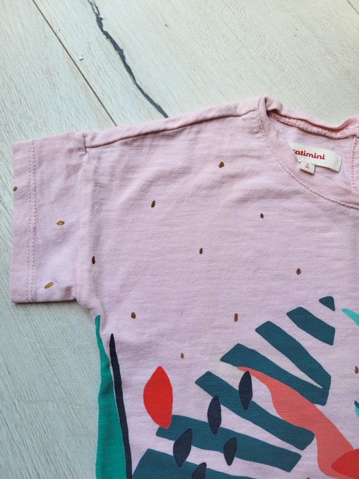 Tee shirt croc top catimini fille 2ans - photo numéro 3