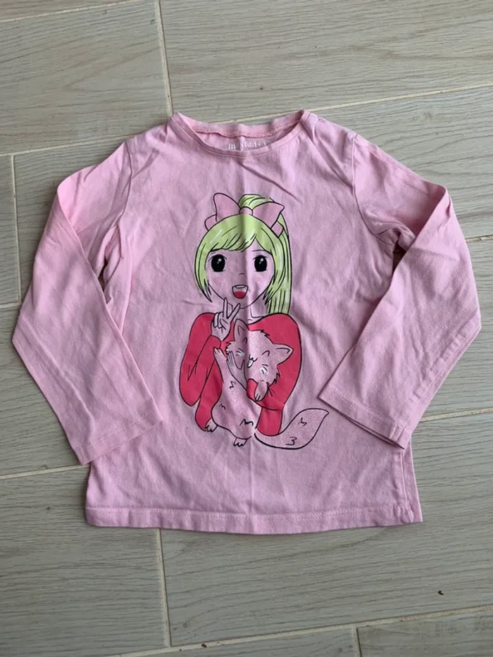 Lot 3 t-shirts fille 36m-3a - photo numéro 2