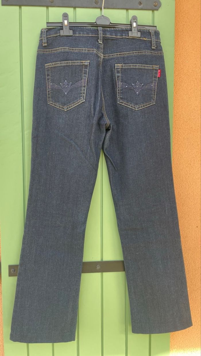 Pantalon jean bleu - photo numéro 5