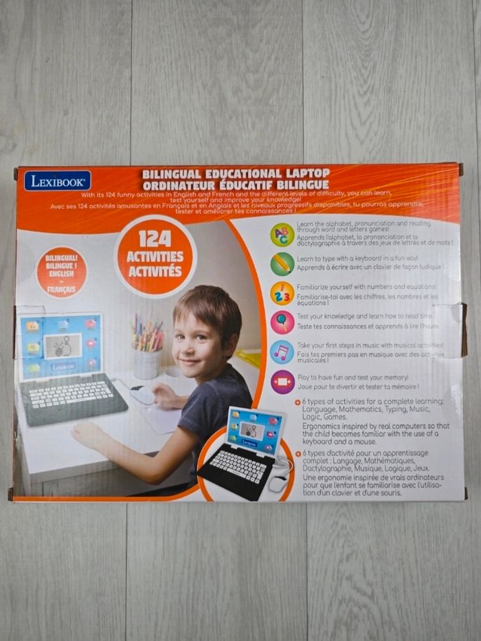 🌟 Lexibook - Ordinateur Éducatif Bilingue 124 Activités (Francais / Anglais)  🌟 - photo numéro 2