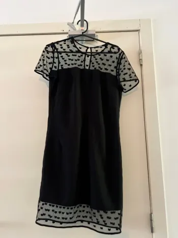 Tu ne noir et voilé Karl Lagerfeld taille xs