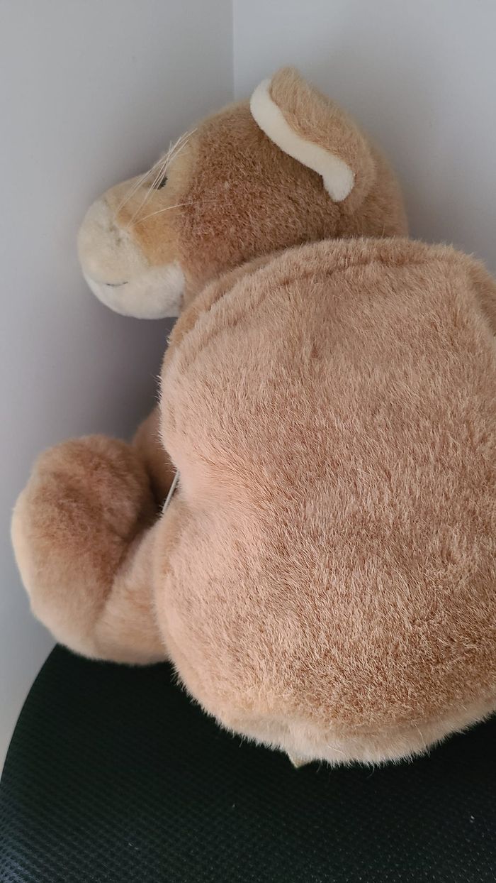 sac à dos peluche lionceau - photo numéro 3