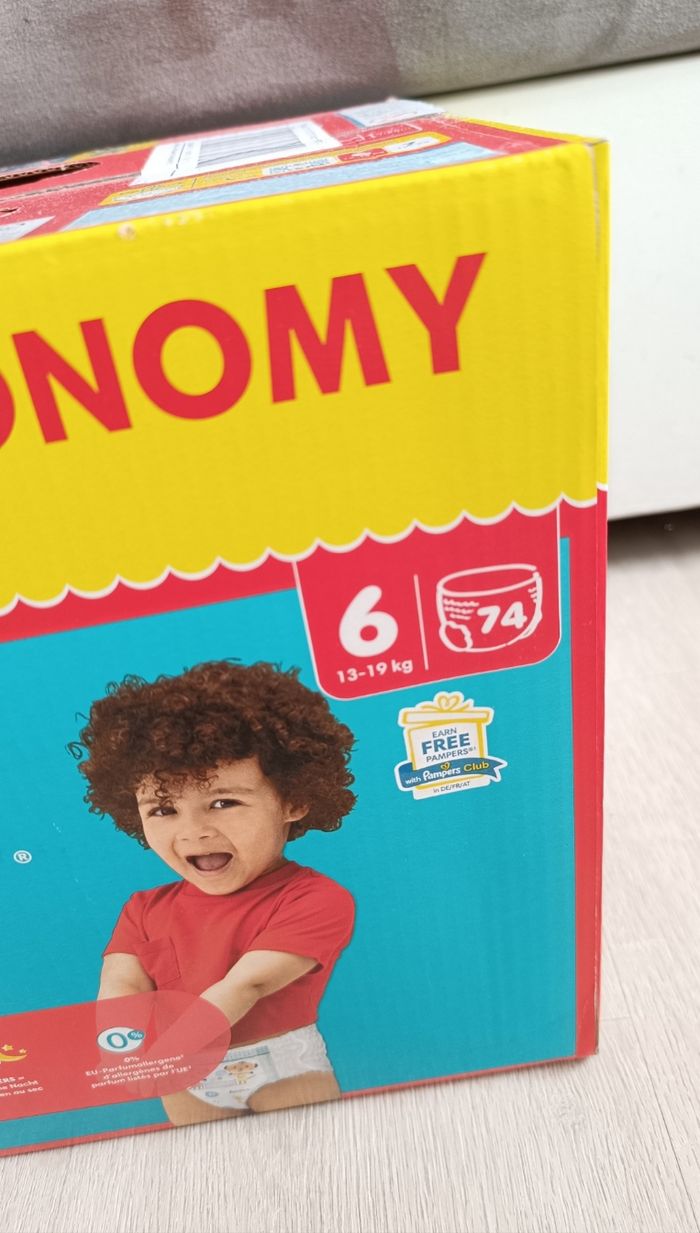 Couches PAMPERS Pants taille 6 🔸 Baby Dry ❤️ 1 CARTON NEUF - photo numéro 2