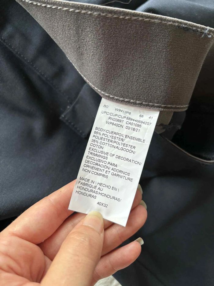 Pantalon Dickies Flex Regular straight – Coupe droite bleu marine léger taille 52/54 2XL/3XL - photo numéro 11