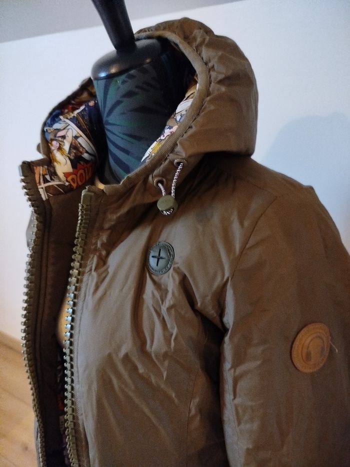 Manteau anorak hiver kaki 80DB Original S - photo numéro 2