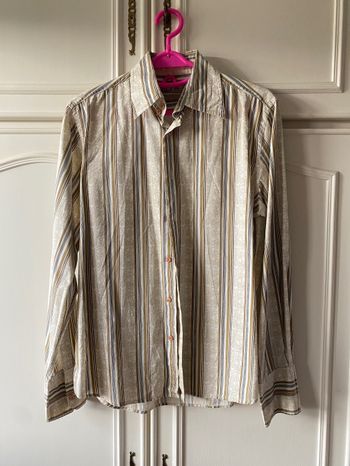 Chemise we men motif