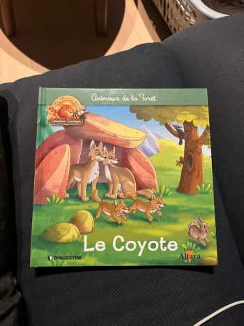 Livre pour enfants altaya le coyote