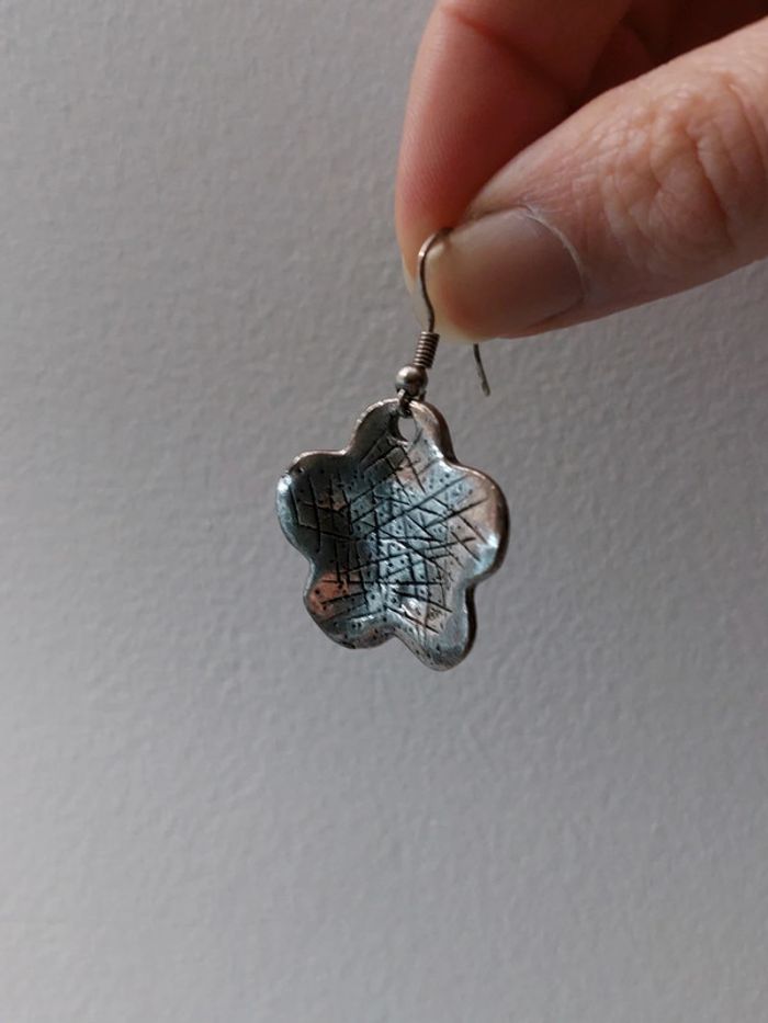 Lot de 2 paires de boucles d'oreilles - photo numéro 4