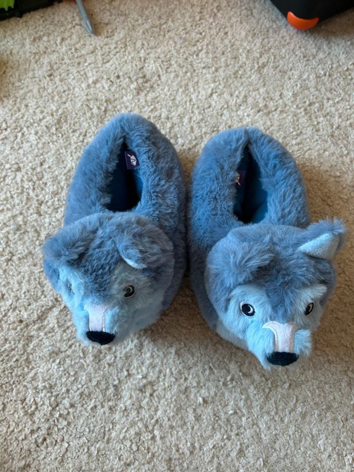 Chaussons peluche