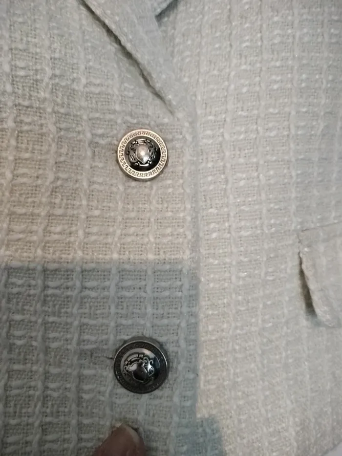 Veste blazer blanche - photo numéro 6