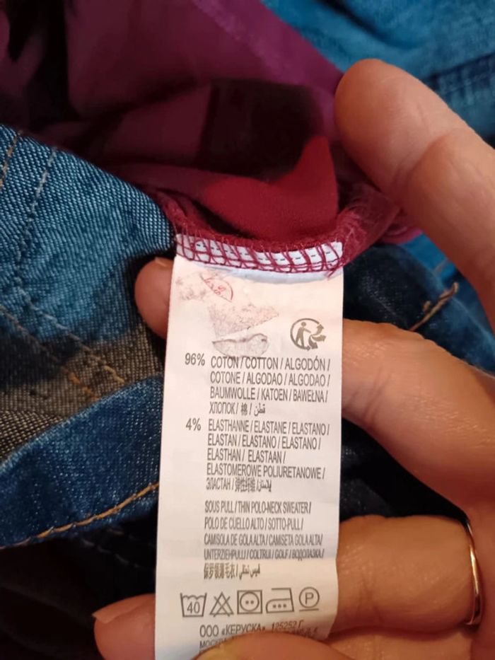 Ensemble 18 mois Kiabi tshirt + salopette robe - photo numéro 5