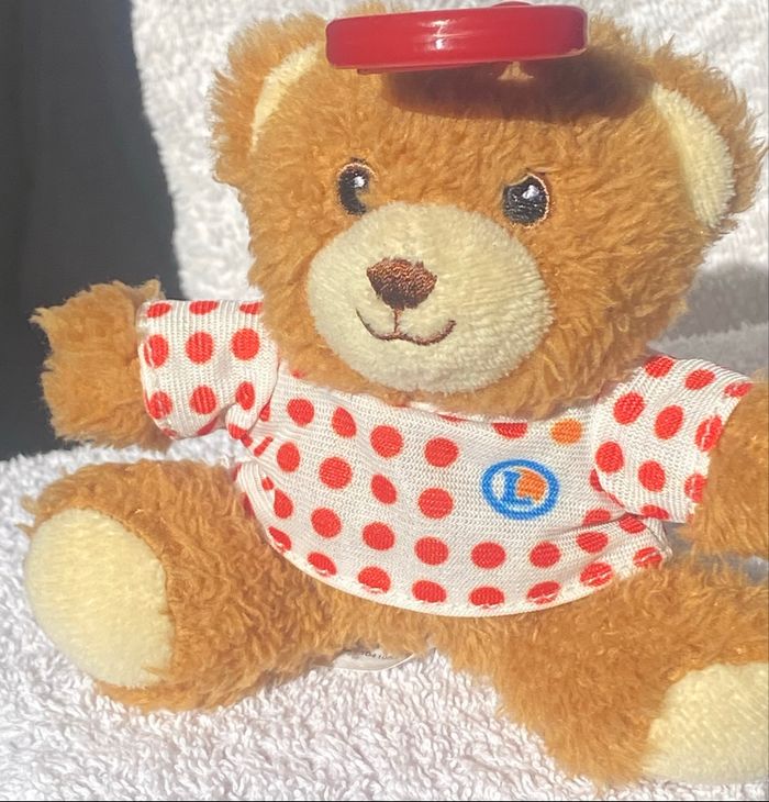 Peluche Ours Porte-Clé E.Leclerc