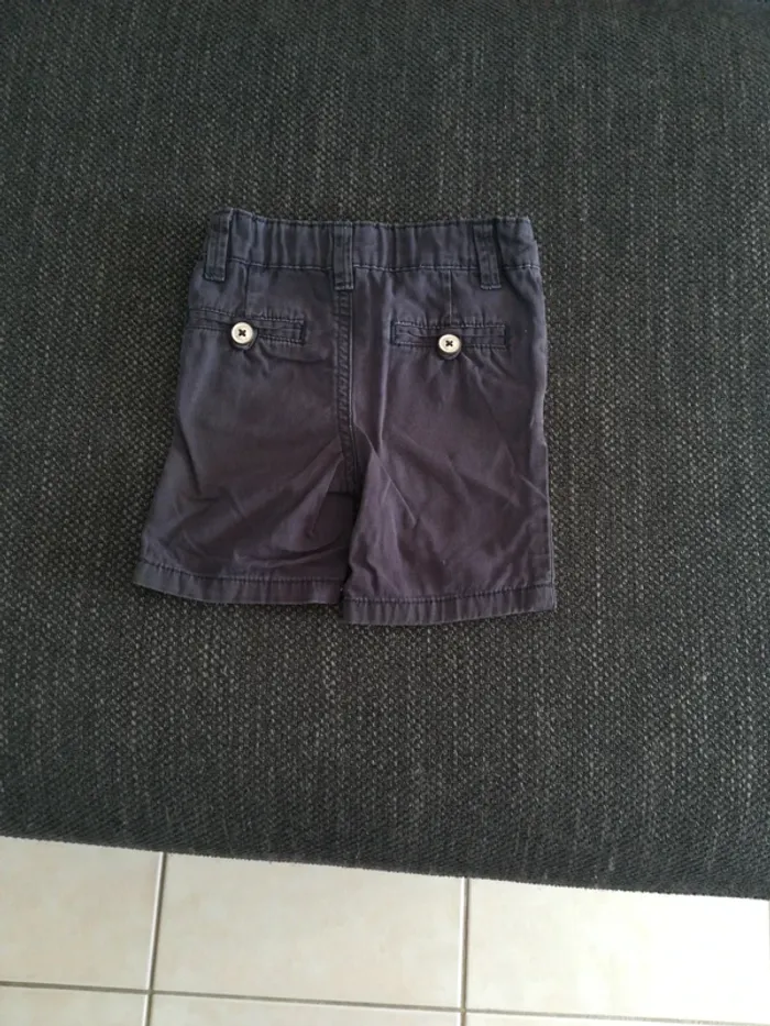 Lot de 2 shorts pour l'été, bébé garçon, 6/9mois - photo numéro 3