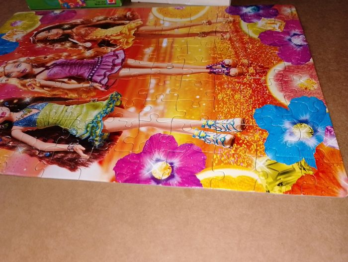 Puzzle my scène  tropicale bling complet - photo numéro 5