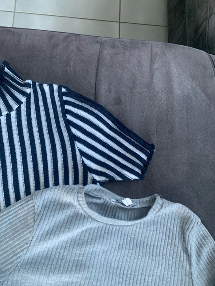 Lot 2 hauts côtelés - photo numéro 4