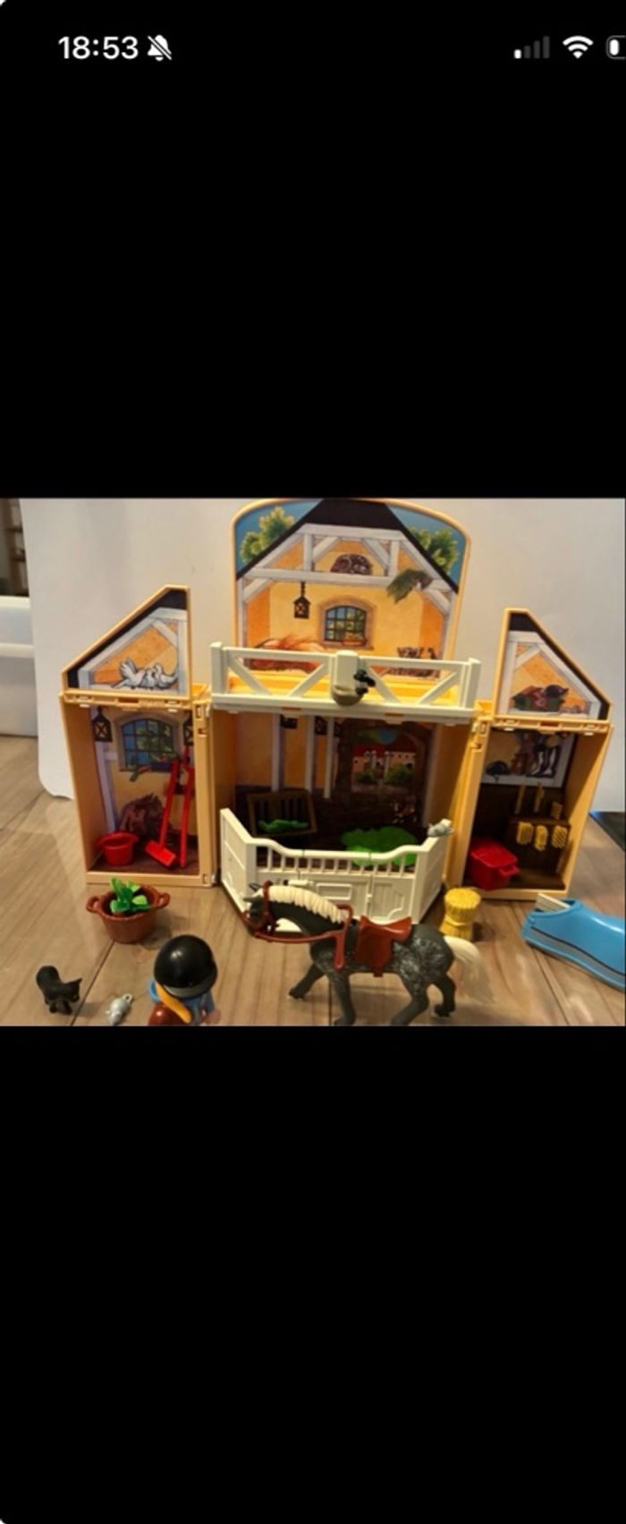 Playmobil 5418 écurie transportable - photo numéro 3