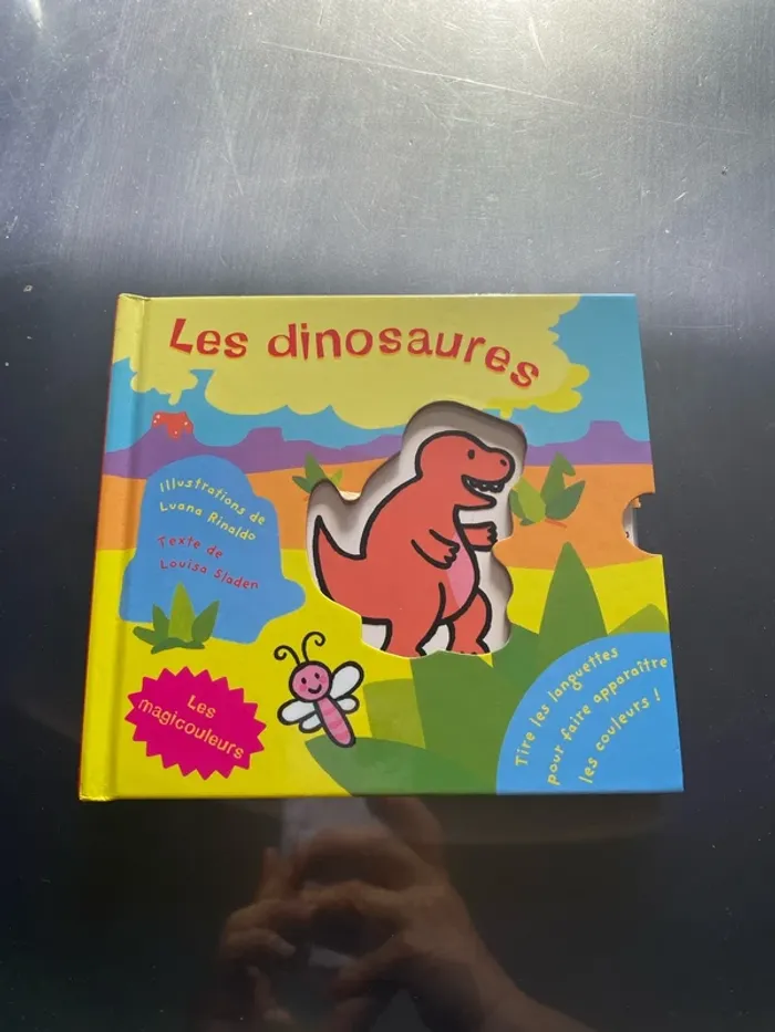 Livre magique les dinosaures