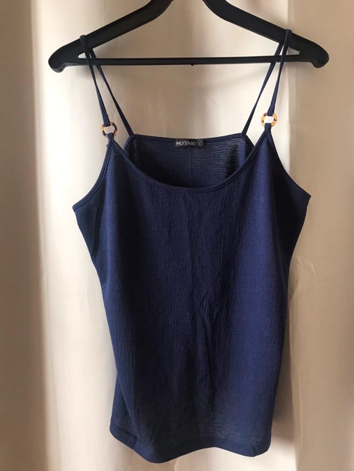Débardeur bleu marine