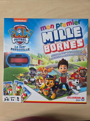 Jeu mon premier mille borne pat patrouille 