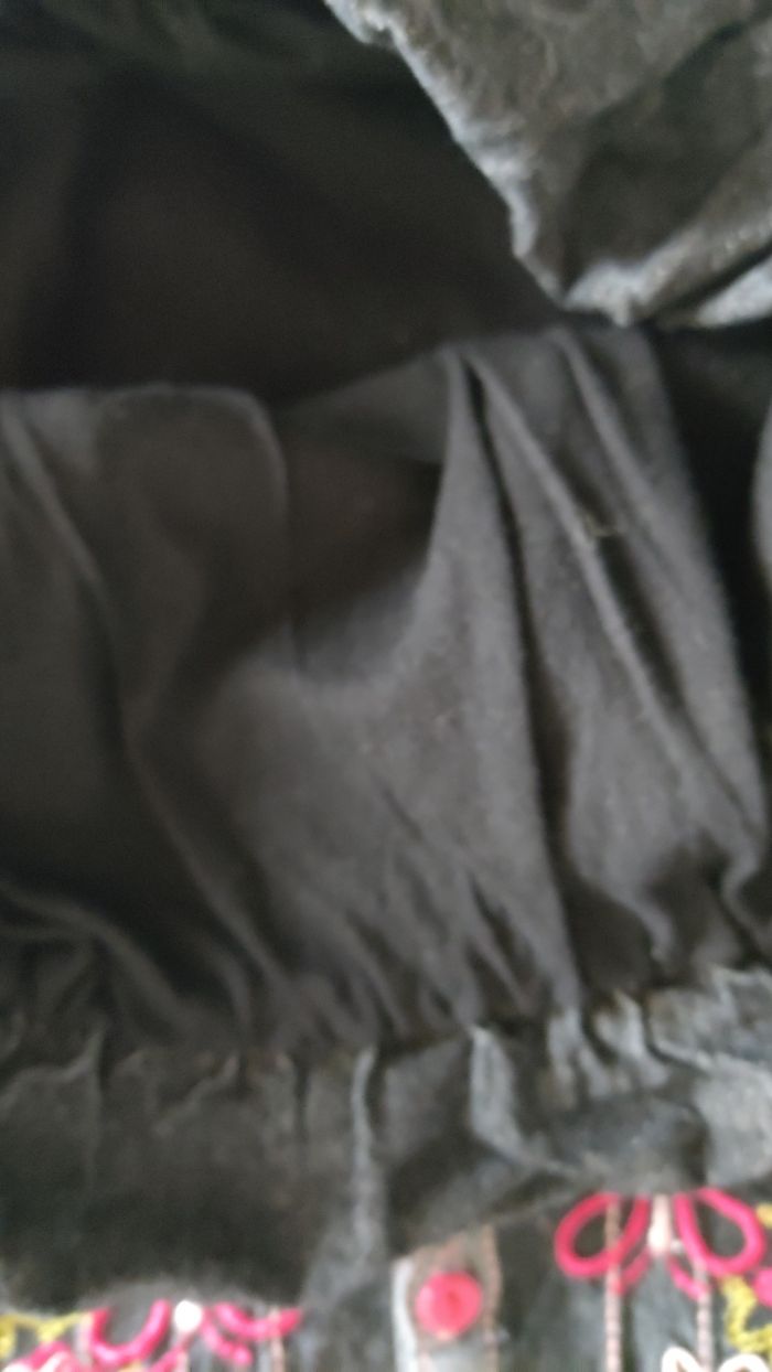 Robe jeans  effet bloomer 12 mois - photo numéro 4