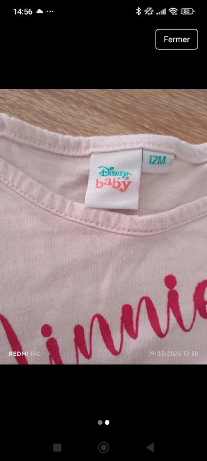 T-shirt minnie - photo numéro 2