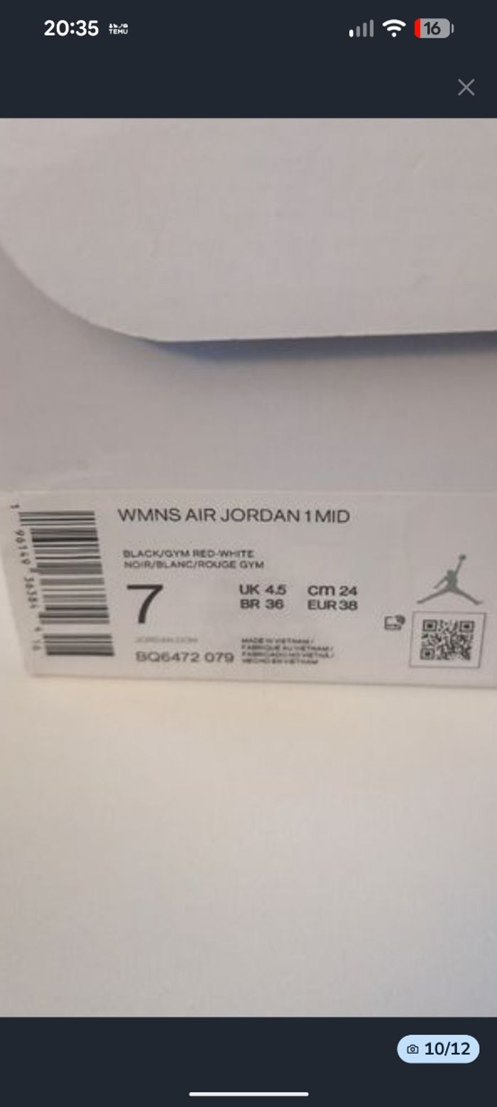 Air Jordan 1 mid - photo numéro 3