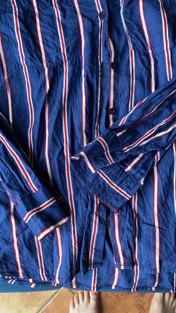 Chemise rayé style Zara - photo numéro 2